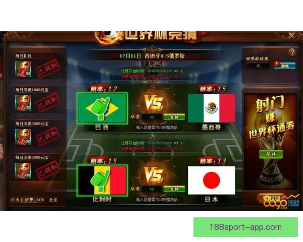 世界杯竞猜游戏玩法规则详解与参与攻略全指南